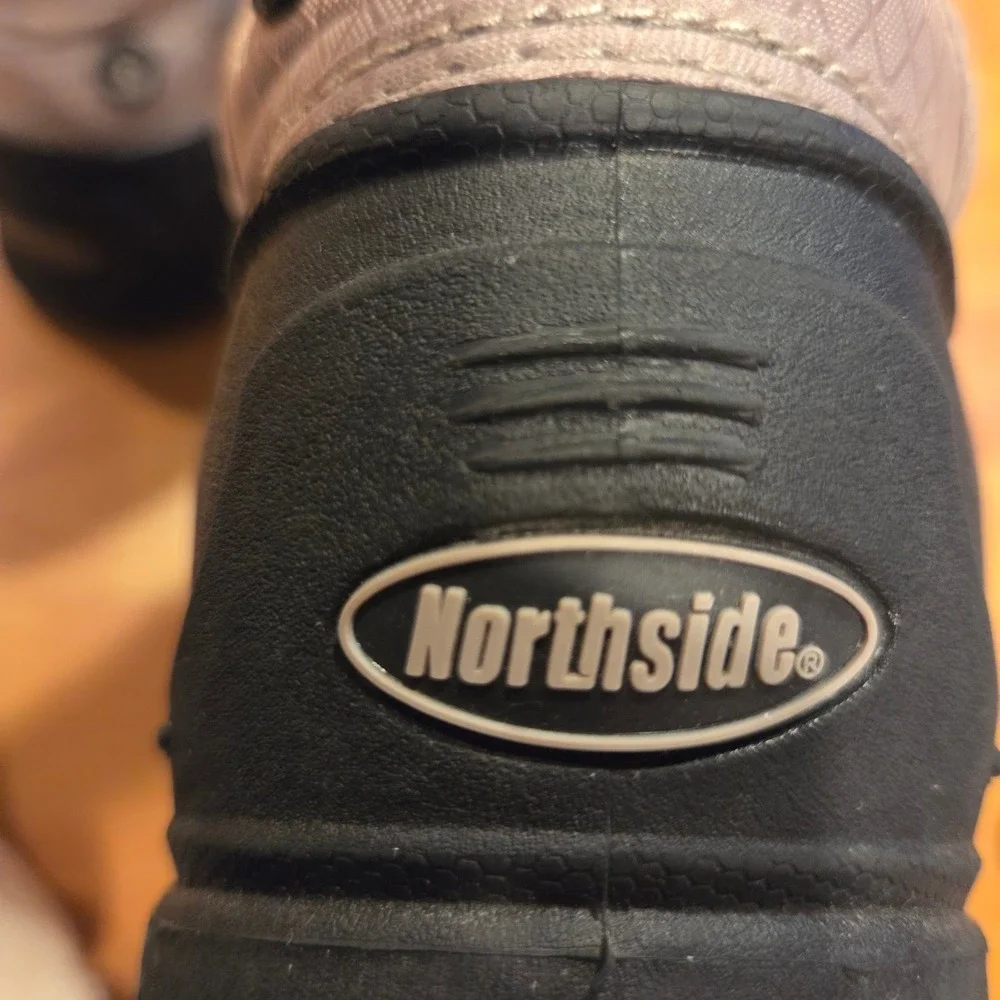 Northside Winter Snow Boots Women 7 Thermolite Insulated Zip Tan Black Preloved‎